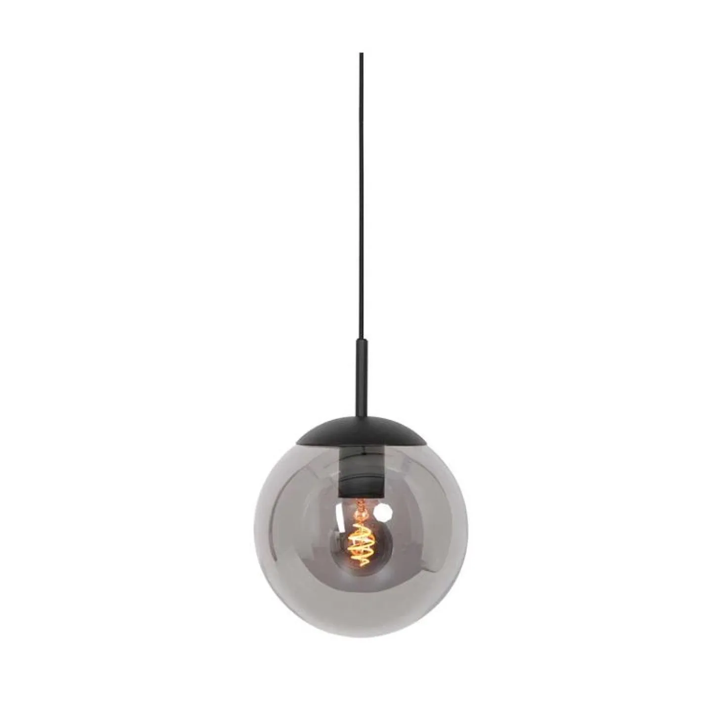 Maya 1-lichts Hanglamp 25cm Smoke