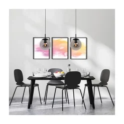 Maya 1-lichts Hanglamp 30cm Smoke