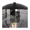 Maya 5-lichts Hanglamp Getrapt Smoke