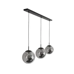 Maya 3-lichts Hanglamp Smoke