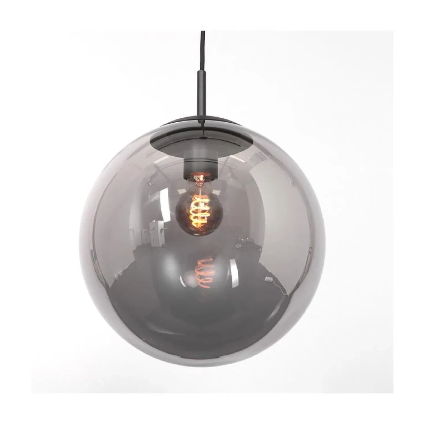 Maya 6-lichts Hanglamp Smoke
