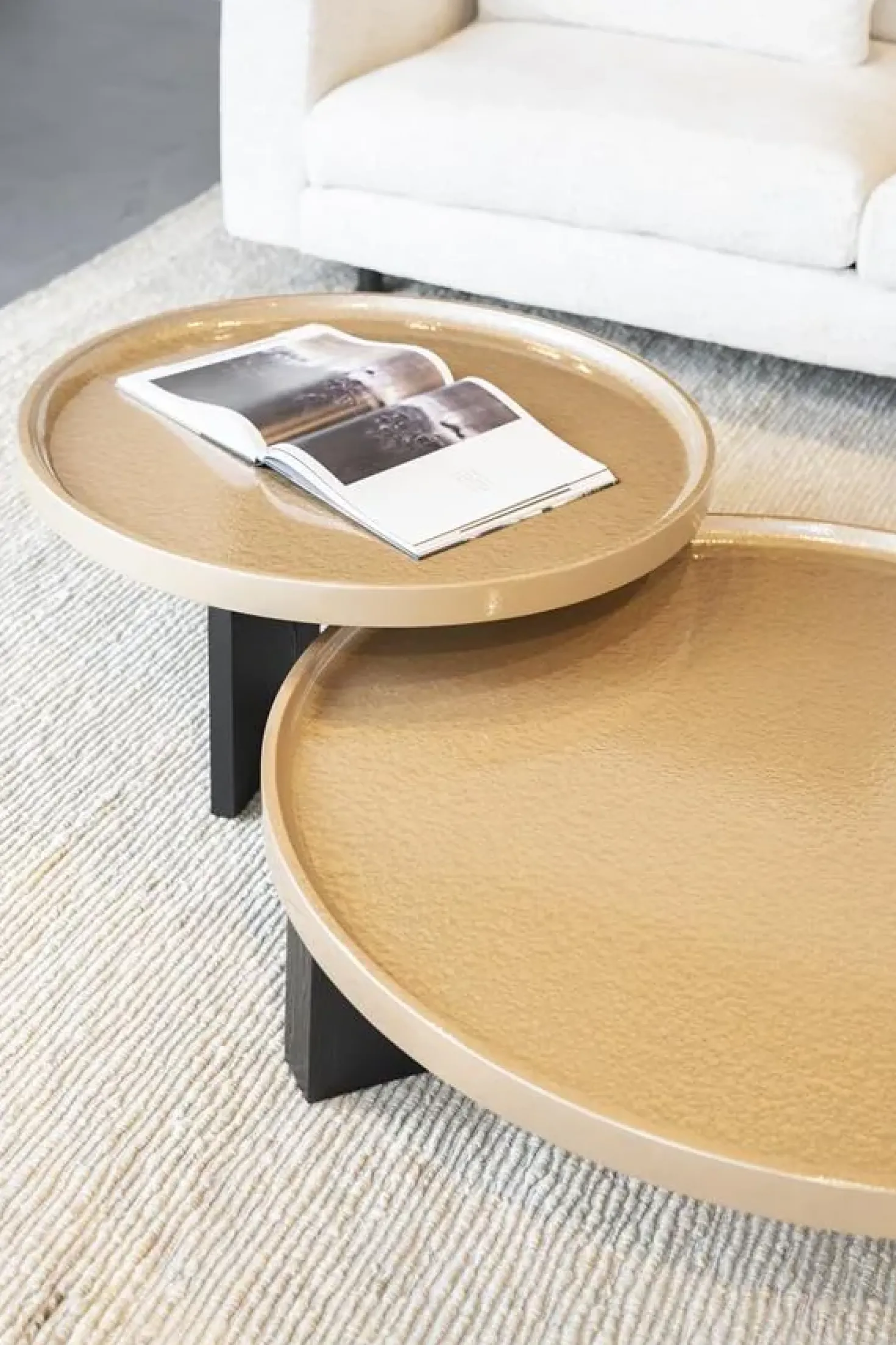 Mayson Salontafel beige 90 cm