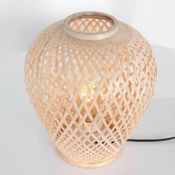 Maze 1-lichts Tafellamp licht hout