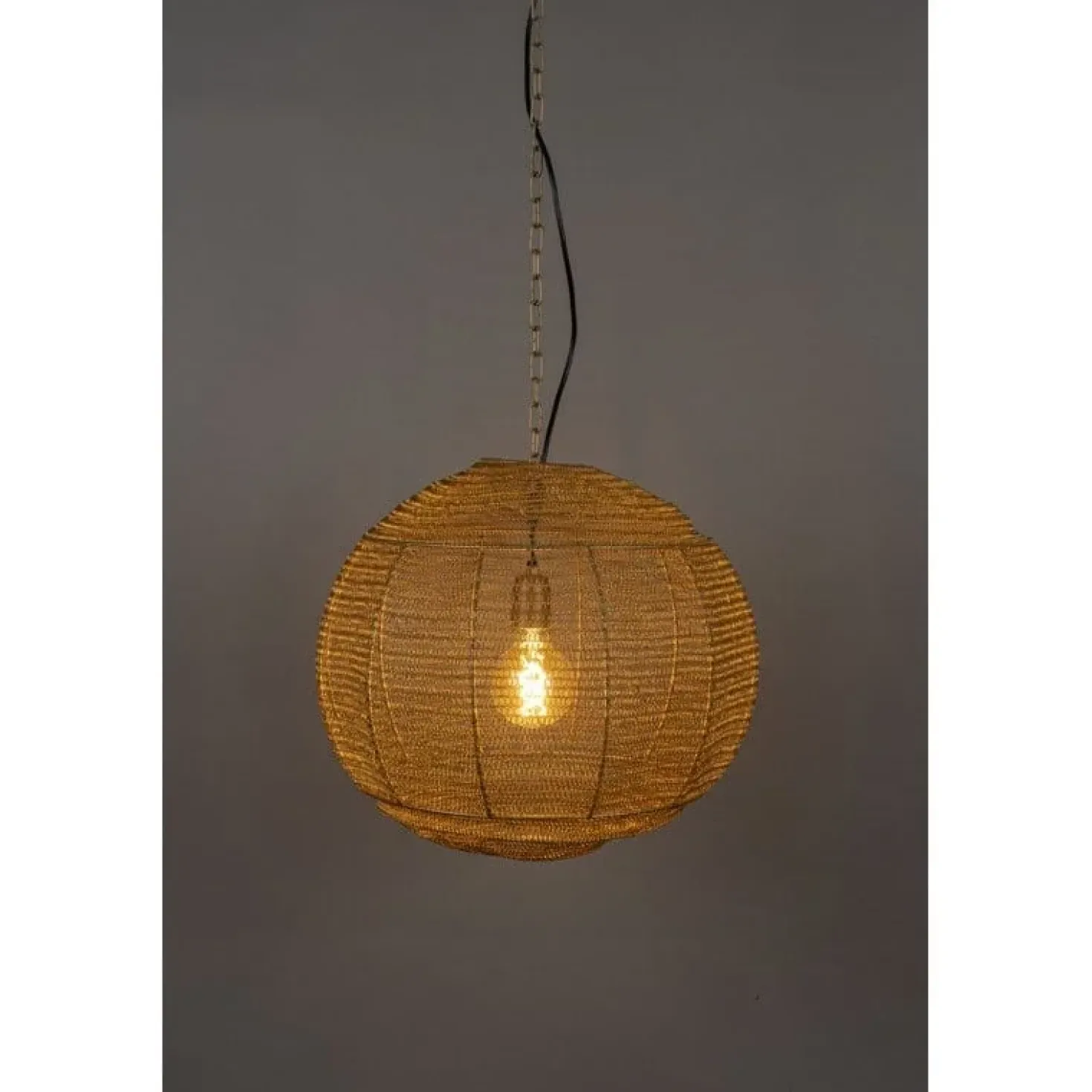 Meezan 1-lichts Hanglamp Goud 50cm