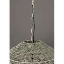 Meezan 1-lichts Hanglamp Grijs 50cm