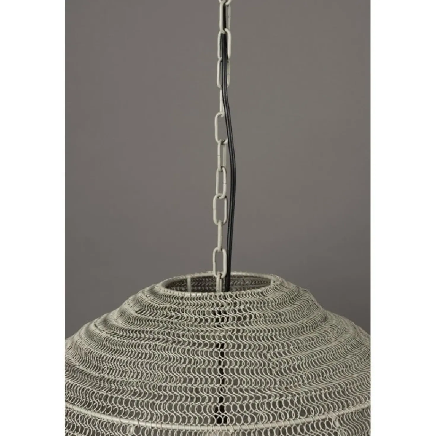 Meezan 1-lichts Hanglamp Grijs 50cm