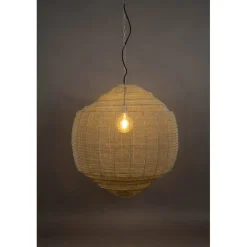 Meezan 1-lichts Hanglamp Grijs 70cm