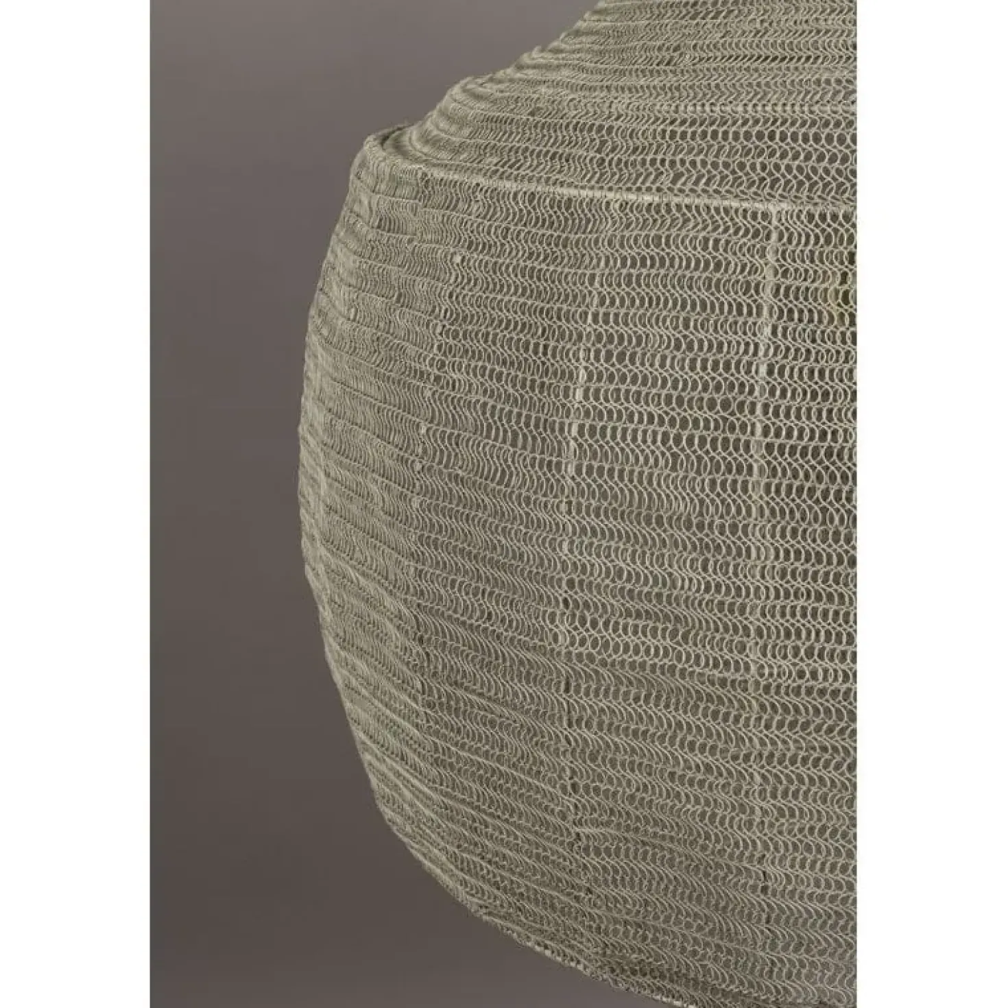 Meezan 1-lichts Hanglamp Grijs 70cm