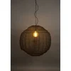 Meezan 1-lichts Hanglamp Zwart 70cm