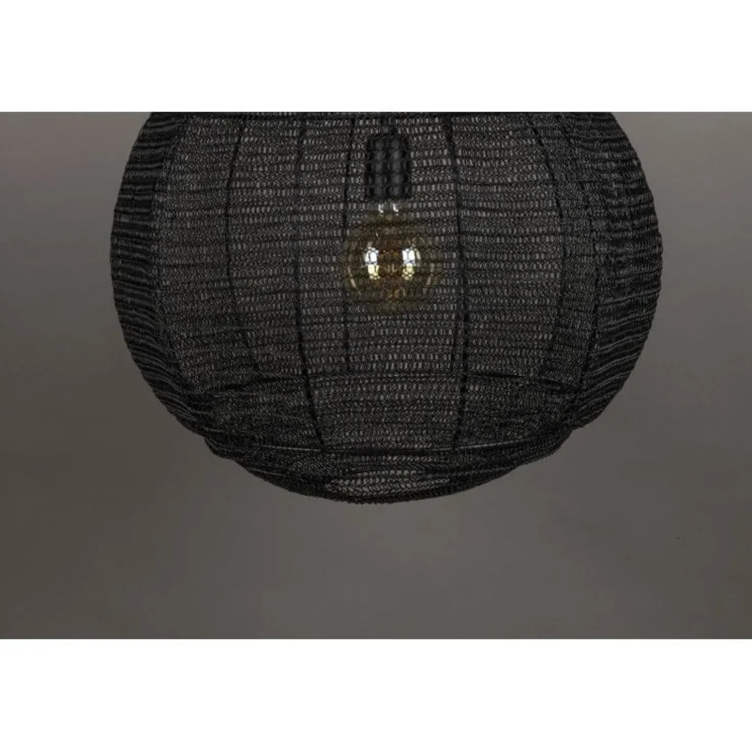 Meezan 1-lichts Hanglamp Zwart 50cm