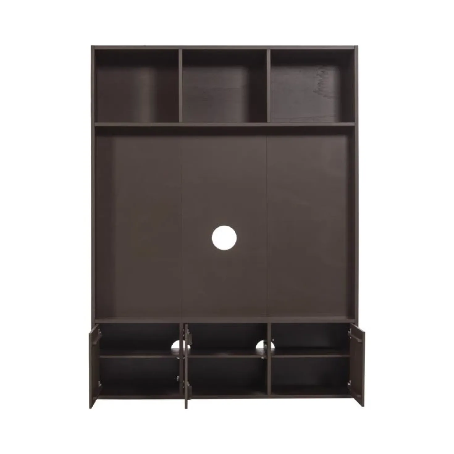 Meggy Tv meubel Grenen Middenbruin 160cm
