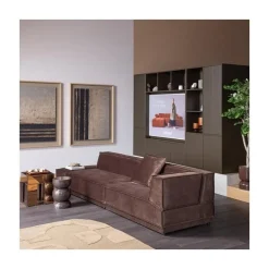 Meggy Tv meubel Grenen Middenbruin 160cm