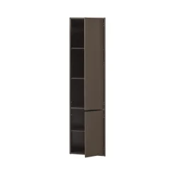 Meggy Wandkast Smal Grenen Middenbruin 55cm