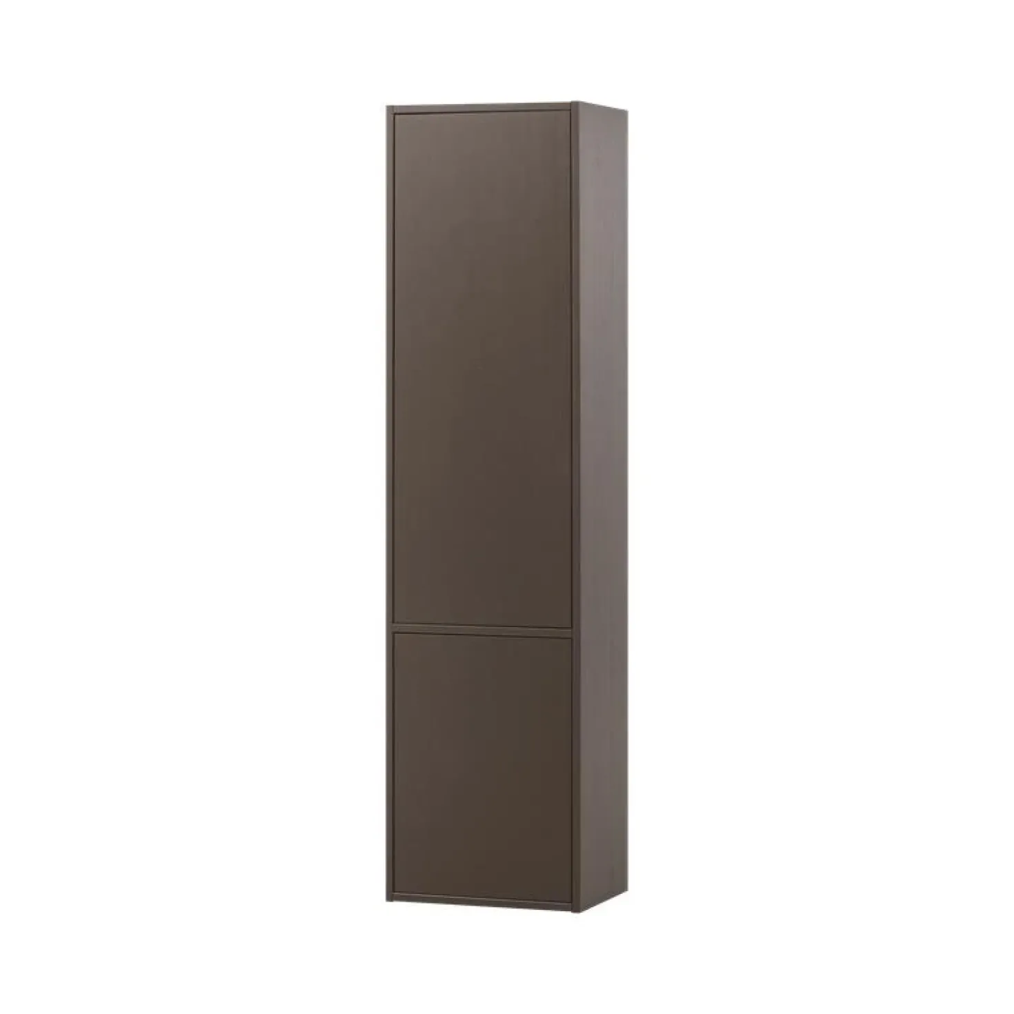 Meggy Wandkast Smal Grenen Middenbruin 55cm