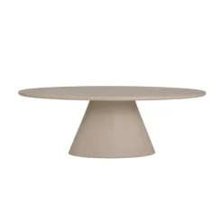 Mello Eettafel ovaal beige 220 cm