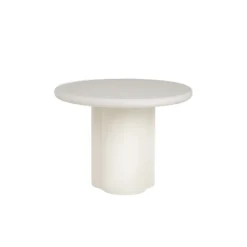 Melzo Bijzettafel rond wit 60cm