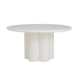 Melzo Eettafel rond wit 130cm