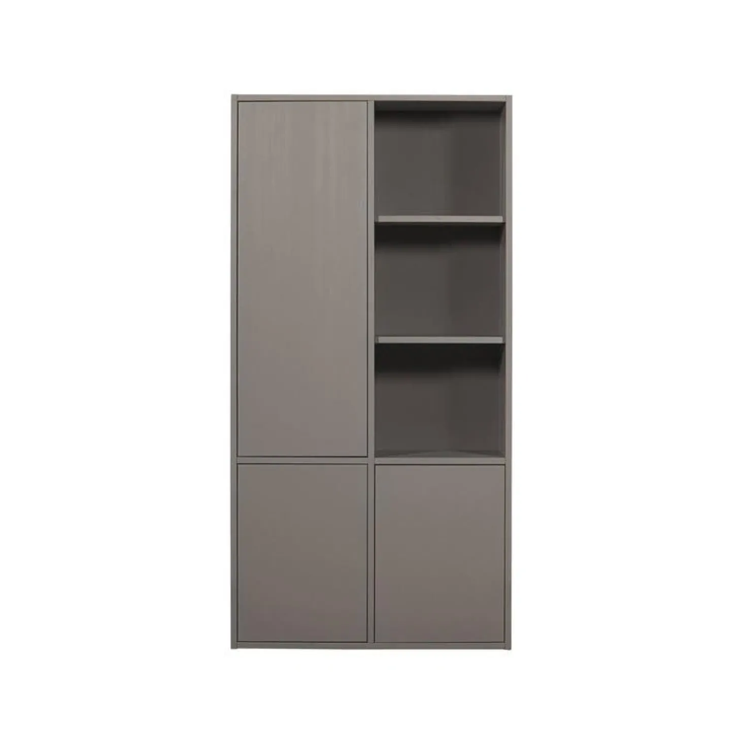 Merel Opbergkast Dennenhout Warmgrijs 100cm