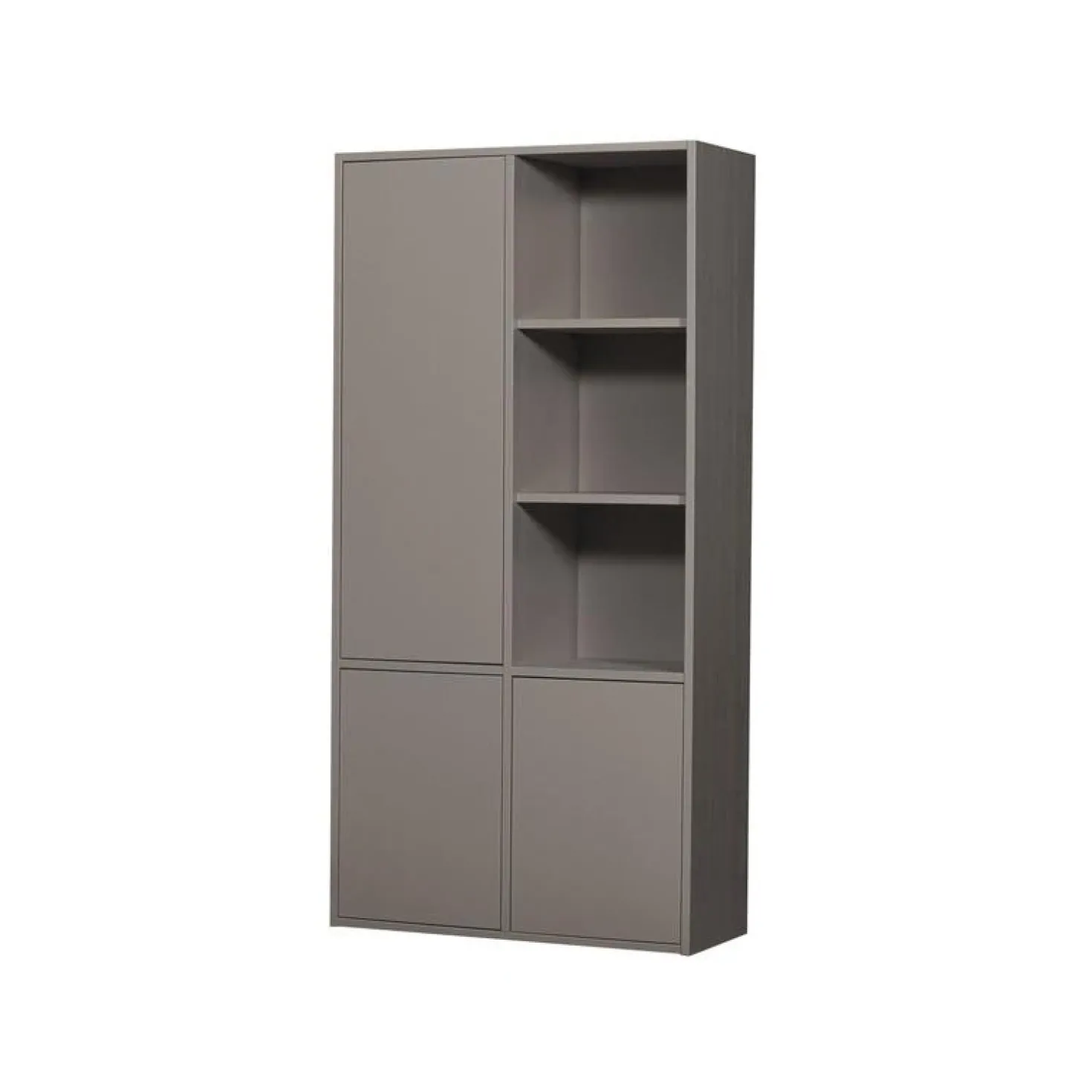 Merel Opbergkast Dennenhout Warmgrijs 100cm