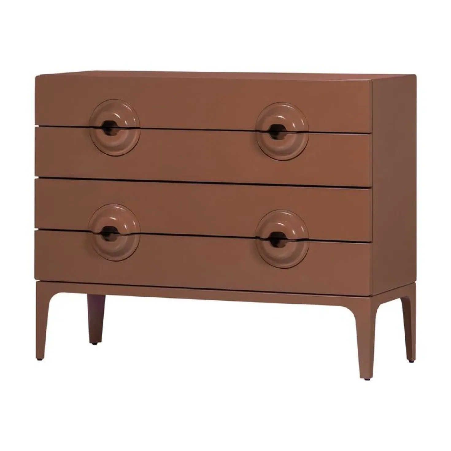 Merge Ladekast Eucalyptushout Oudroze 110cm