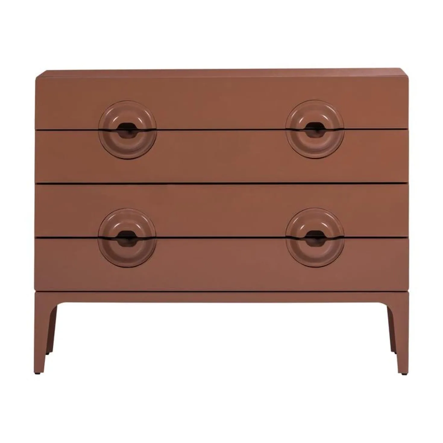 Merge Ladekast Eucalyptushout Oudroze 110cm
