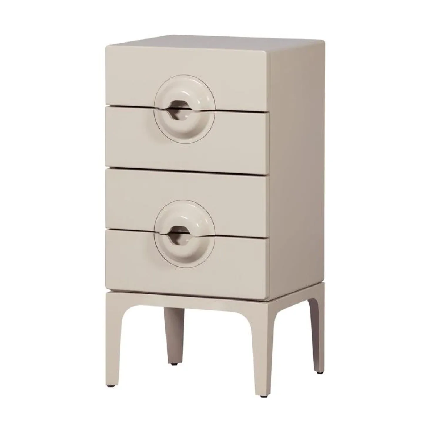 Merge Ladekast 4 Lades Eucalyptushout Greige 44cm