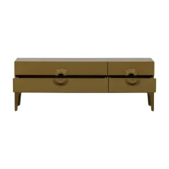 Merge TV Meubel Eucalyptushout Honinggeel 160cm
