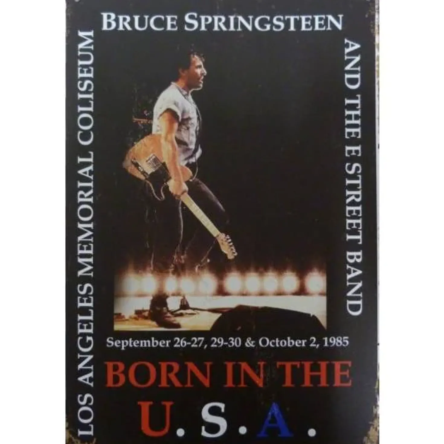 metalen bord Bruce Springsteen Born in USA