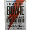 metalen bord David Bowie