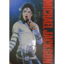 metalen bord Michael Jackson