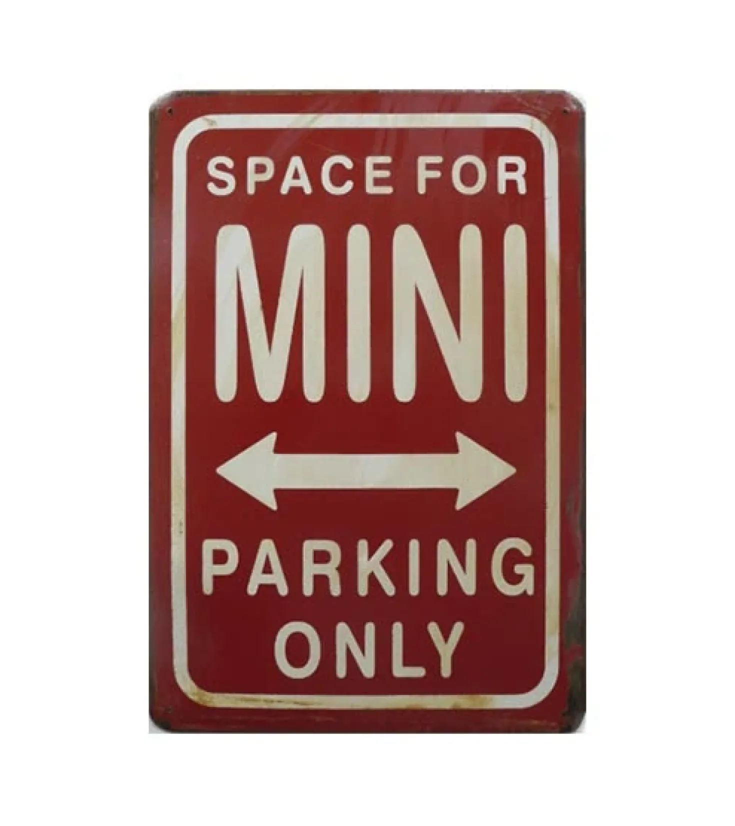 metalen parkeerbord Mini
