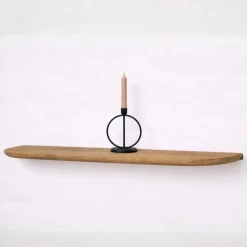 Mette Wandplank zwevend Naturel 100cm