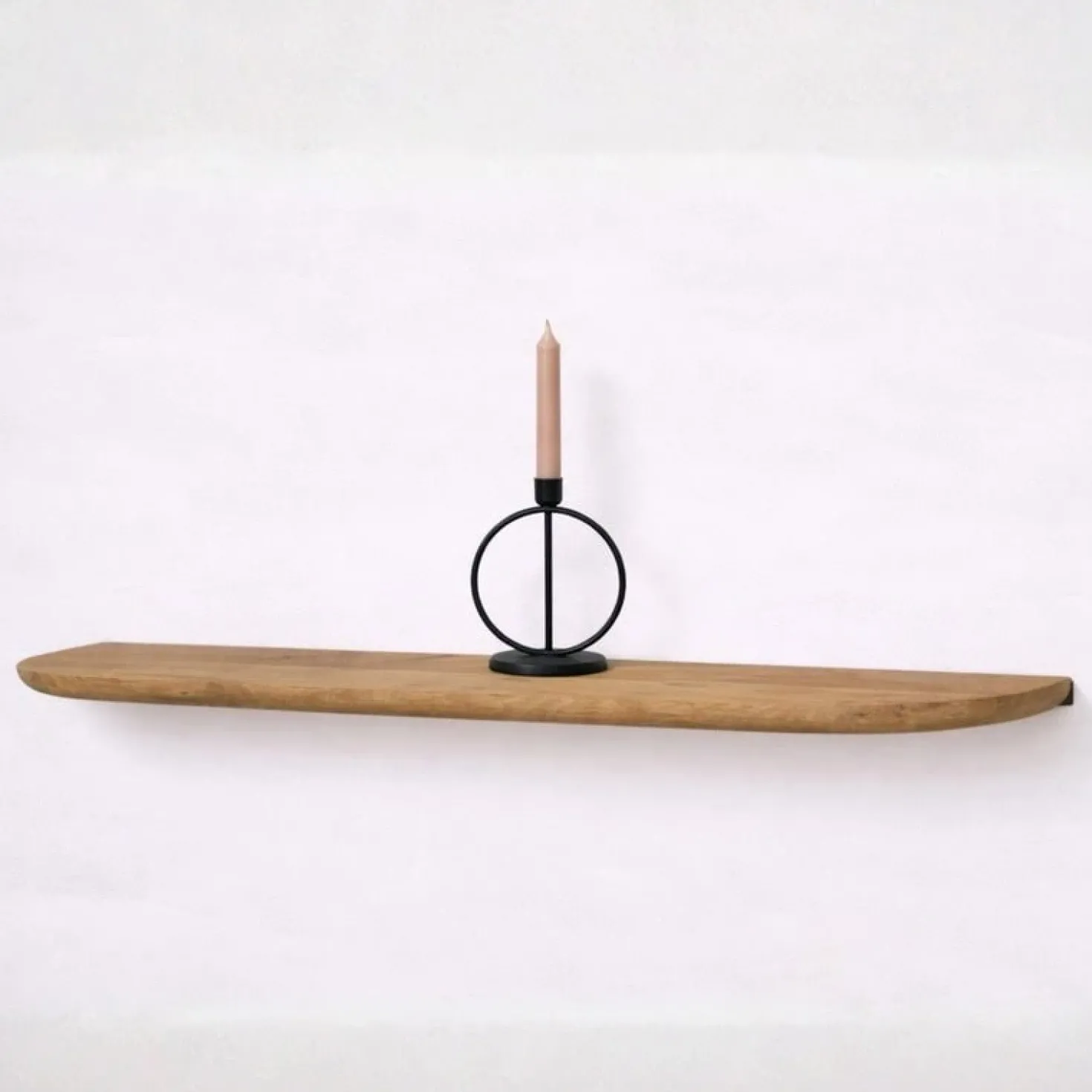 Mette Wandplank zwevend Naturel 100cm