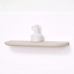 Mette Wandplank zwevend Zand 60cm