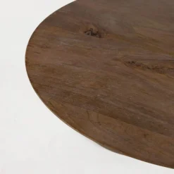 Mike Bijzettafel rond Walnoot 50cm