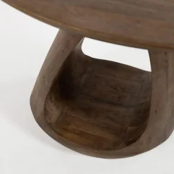 Mike Bijzettafel rond Walnoot 50cm