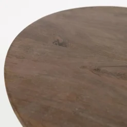 Mike Bijzettafel rond Walnoot 50cm