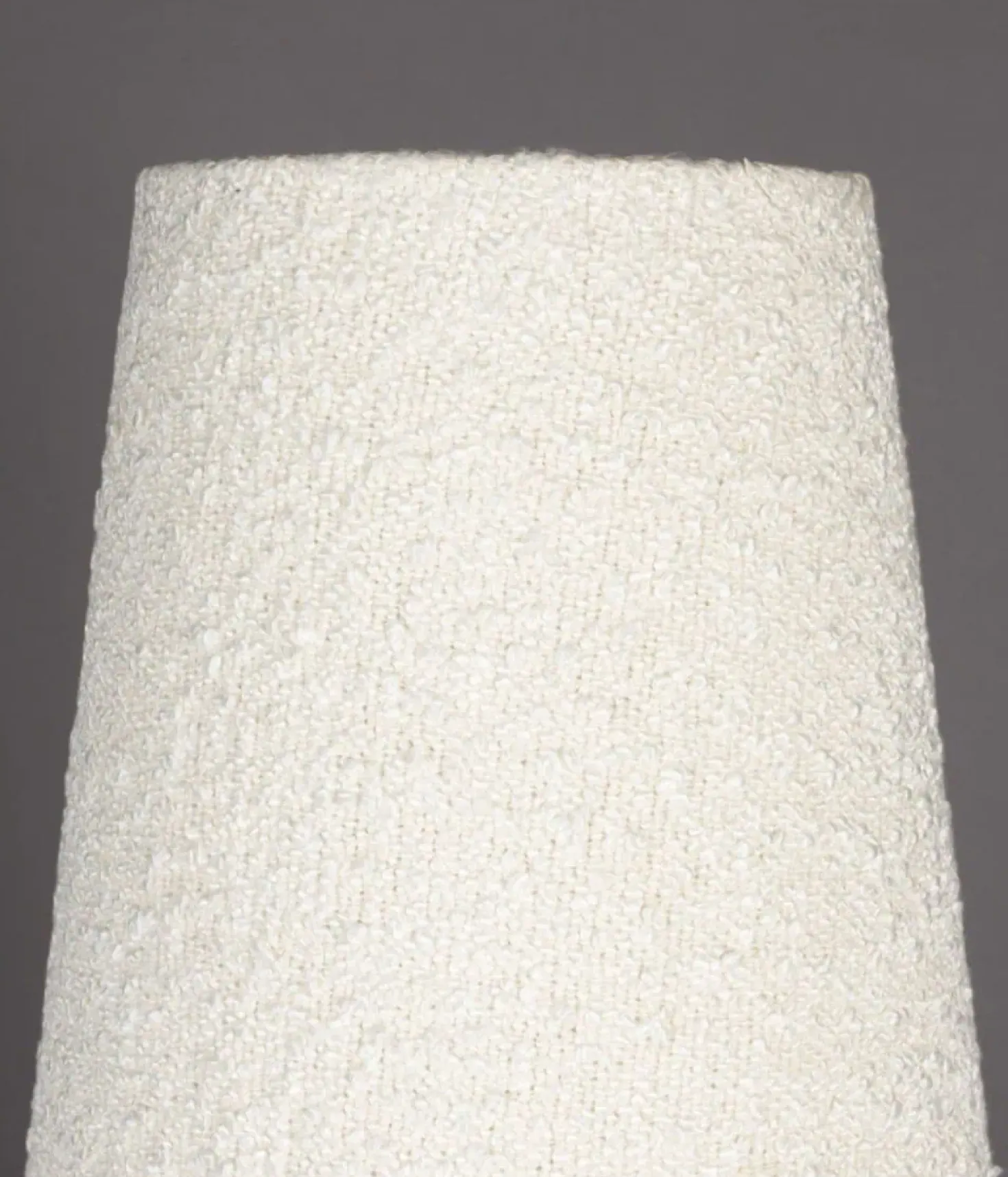 Miki 1-lichts Vloerlamp Bouclé 41cm