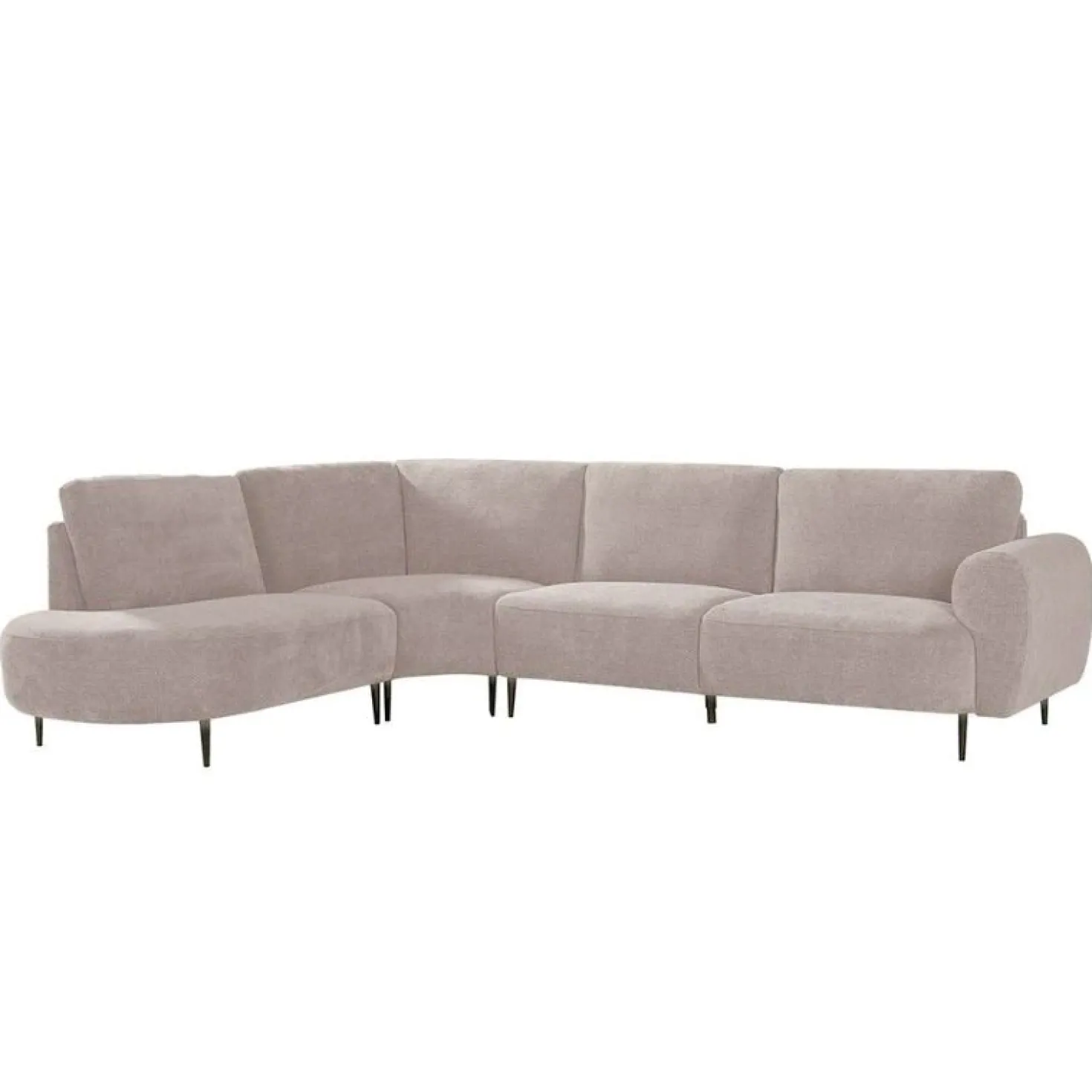 Milano Hoekbank Links Clay 300cm