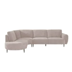 Milano Hoekbank Links Clay 300cm