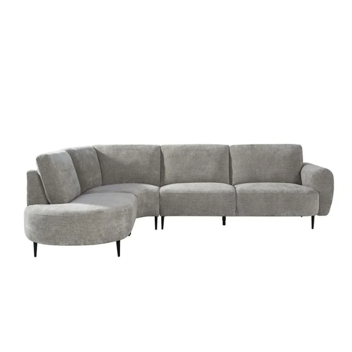 Milano Hoekbank Links Stone 300cm