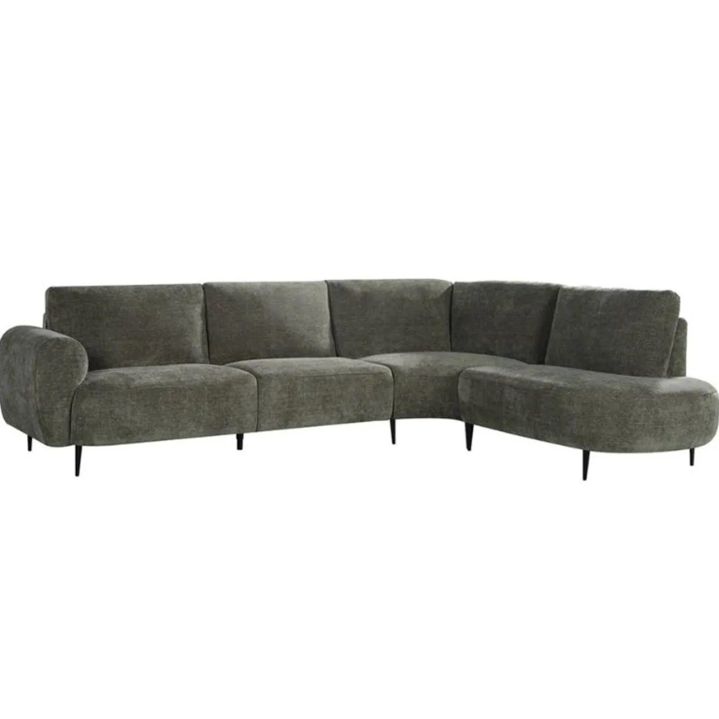 Milano Hoekbank Rechts Hunter 300cm