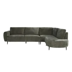 Milano Hoekbank Rechts Hunter 300cm