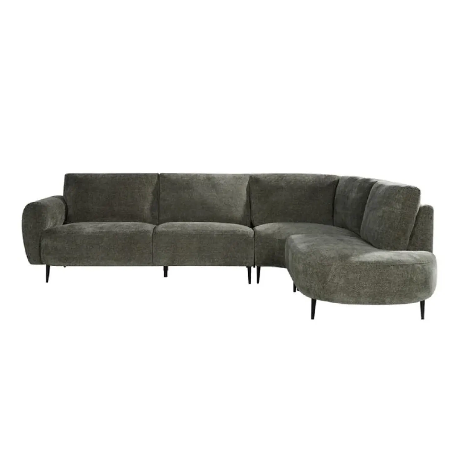 Milano Hoekbank Rechts Hunter 300cm