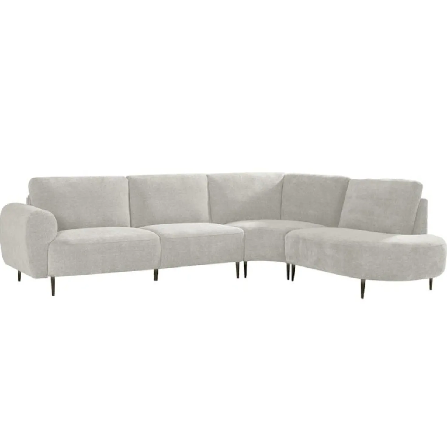 Milano Hoekbank Rechts Naturel 300cm