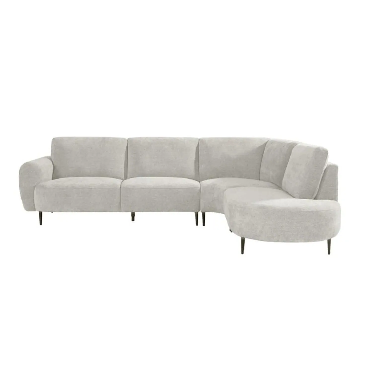 Milano Hoekbank Rechts Naturel 300cm