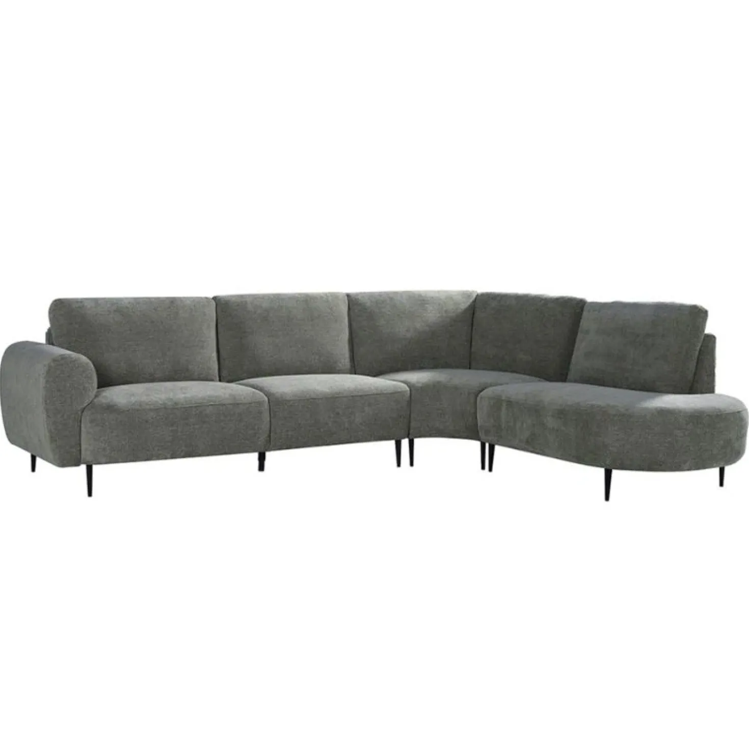 Milano Hoekbank Rechts Stone 300cm