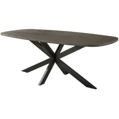 Miles Eettafel deens ovaal Brons 215cm