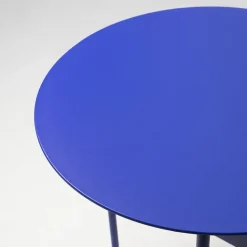 Miles Laag Bijzettafel Blauw 40cm