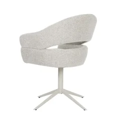 Millie Eetkamerstoel Beige met zandpoot